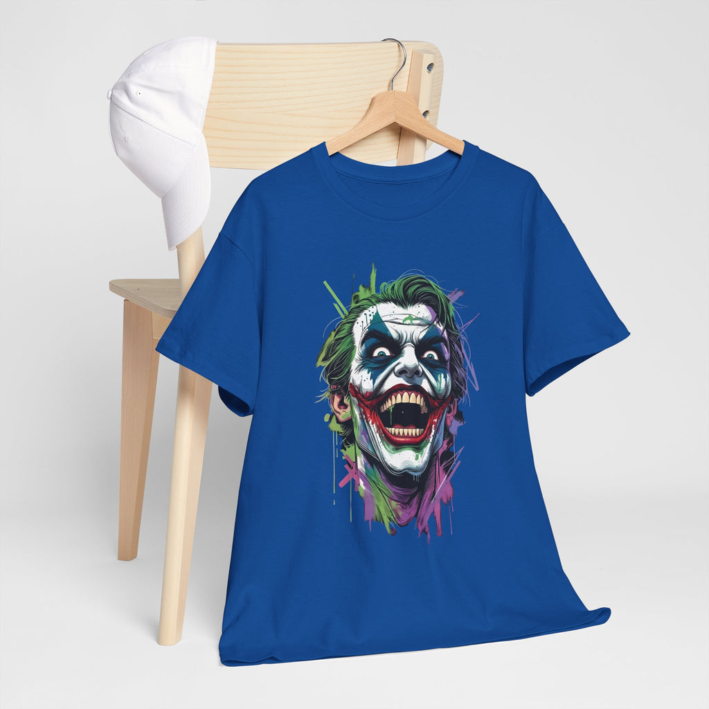 The Joker Streetwear Unisex Graphic Tee - Vintage DC Comics Joker Laugh T-Shirt