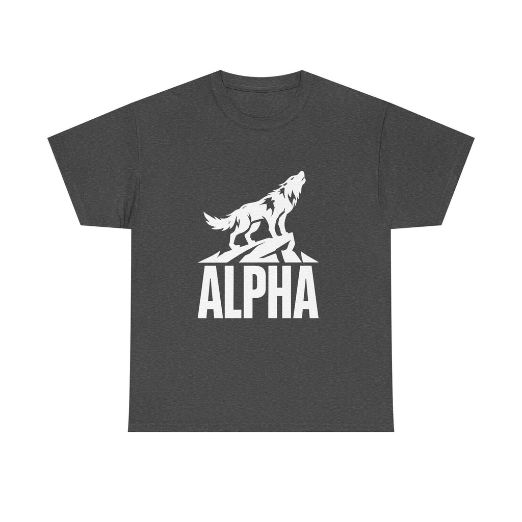 Alpha Wolf Tee, Graphic T-Shirt, Animal Lover Gift, Statement Shirt, Birthday Present, Outdoor Adventure, Cool Tee, Unisex Shirt