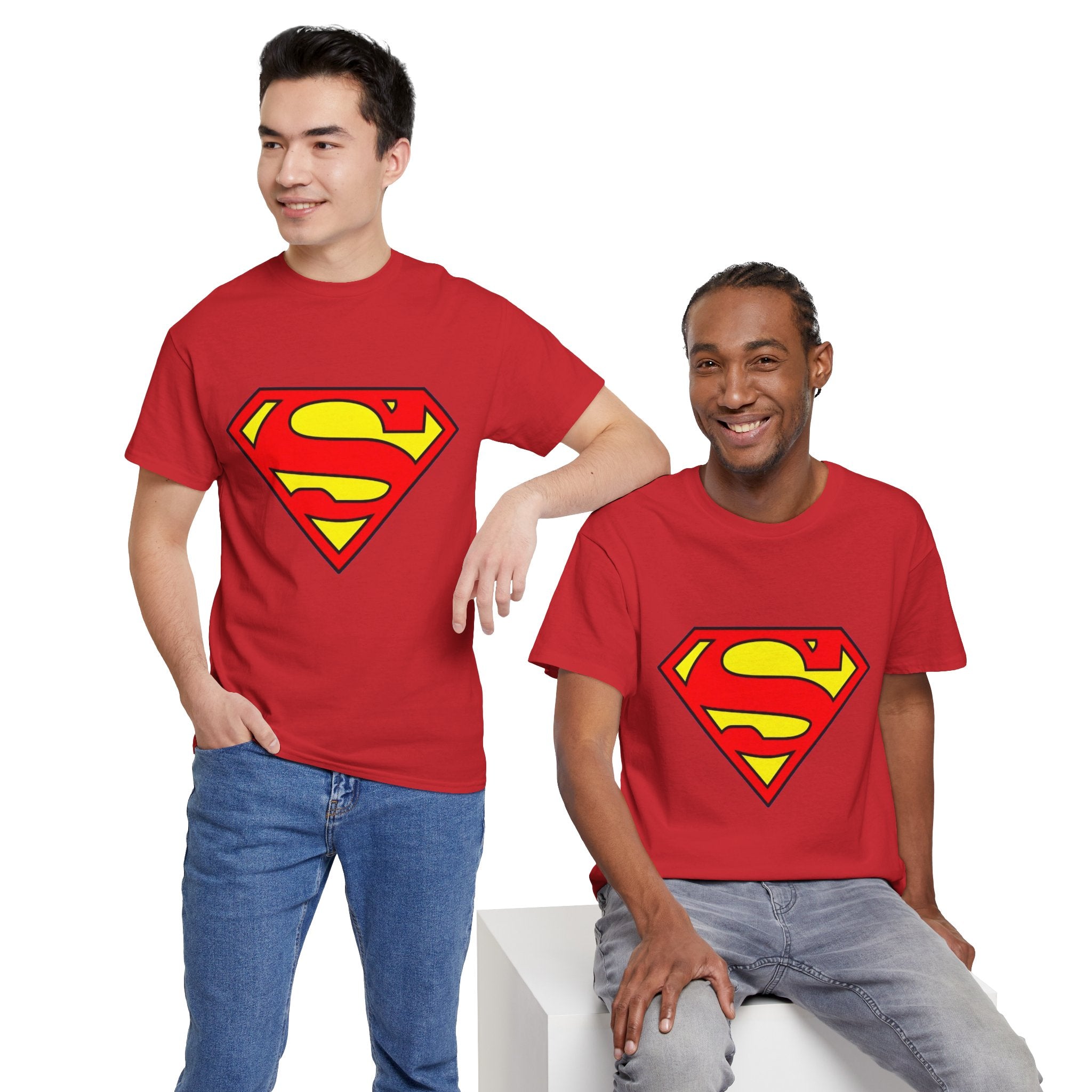 Classic Superman Shield Logo Unisex T-Shirt — Man of Steel "S" Emblem Tee