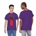 Marvel Miles Morales Spider-Man T-Shirt – Red Vertical Stripe Design | Premium Superhero Tee for Fans