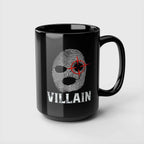 Villain Fingerprint Balaclava Target Anti-Hero Coffee Mug