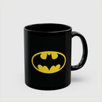 Batman Black Mug - Perfect for Superhero Fans - Drkheroz