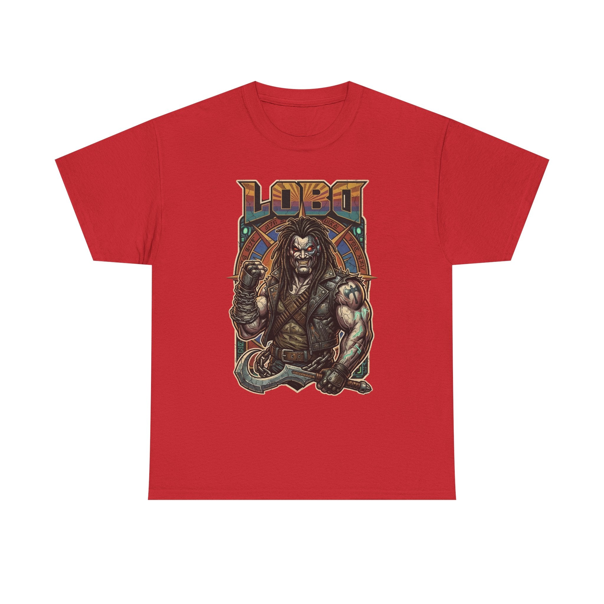 Lobo Warrior Graphic Tee – Jason Momoa’s DCU Czarnian Bounty Hunter T‑Shirt