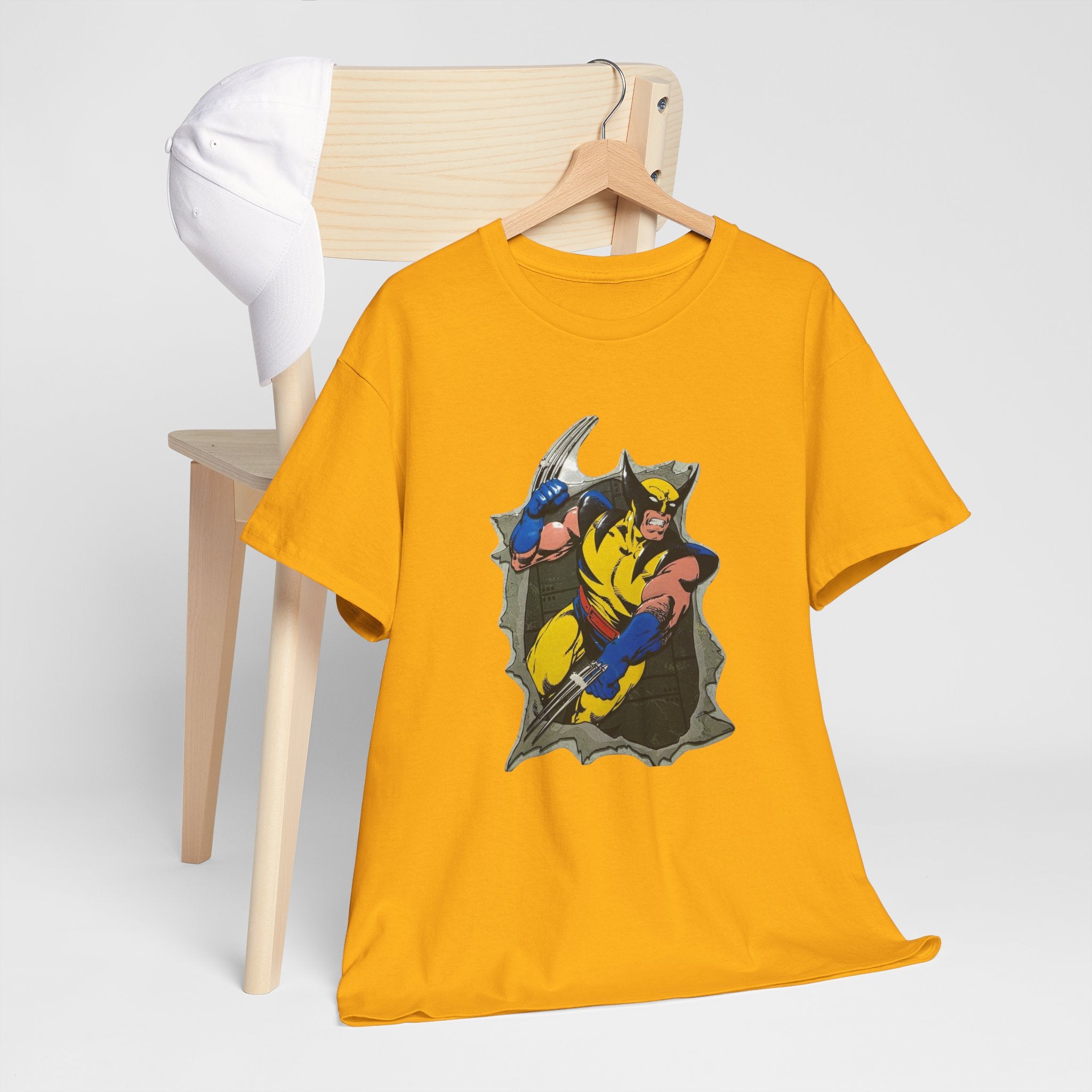 Retro Comic Wolverine T-Shirt — Vintage X‑Men Graphic Tee