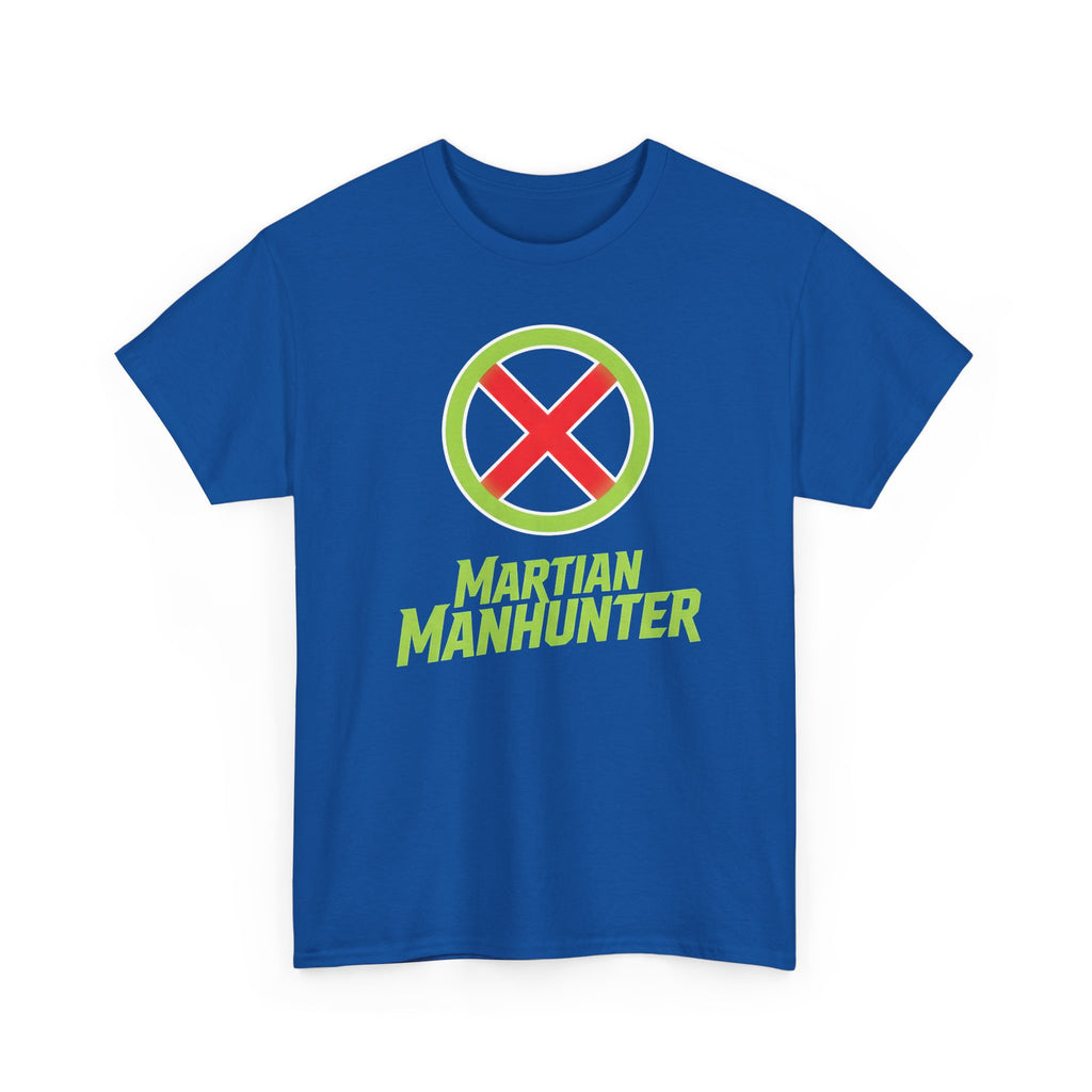 Justice League Martian Manhunter T-Shirt — J'onn J'onzz DC Superhero Cotton Tee