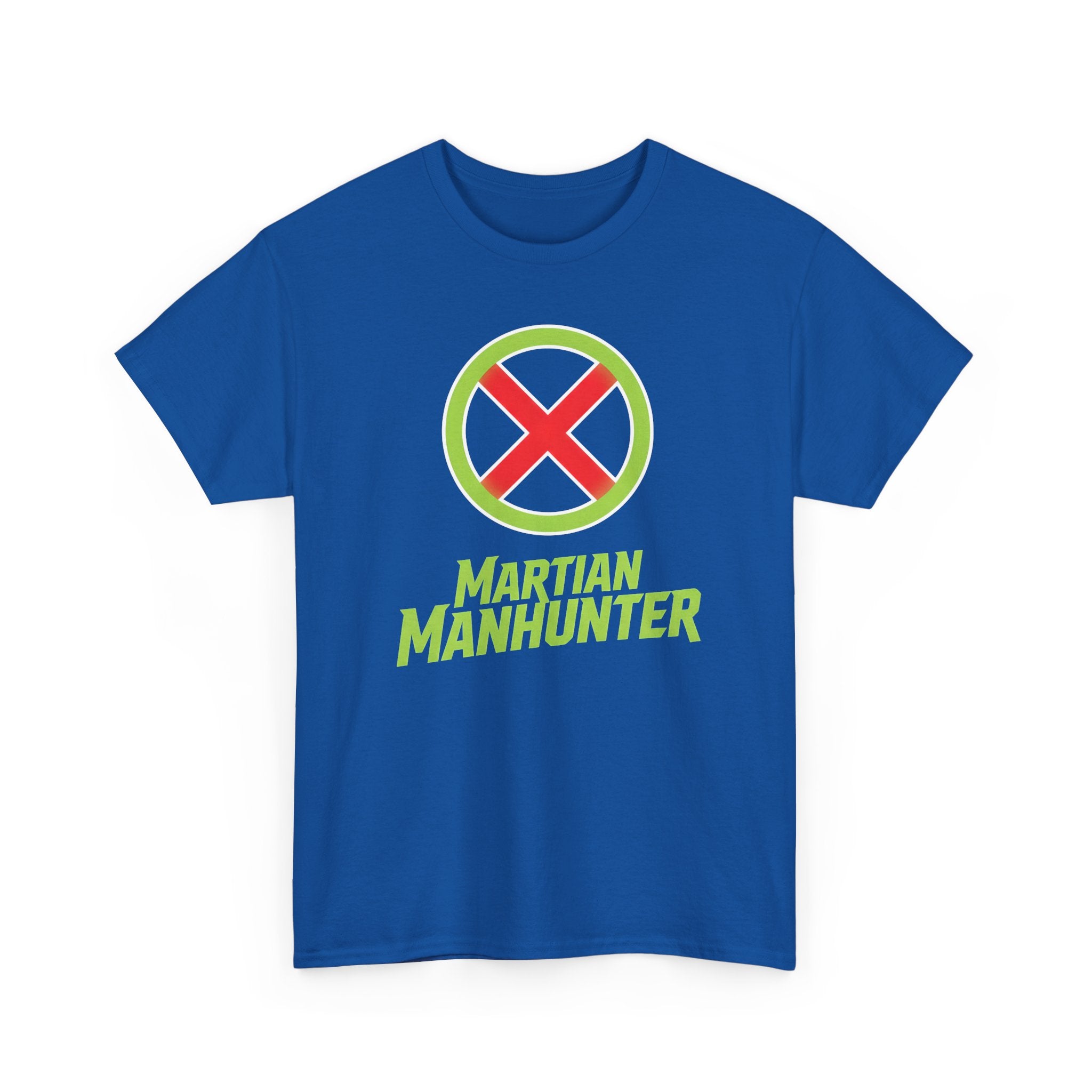 Justice League Martian Manhunter T-Shirt — J'onn J'onzz DC Superhero Cotton Tee