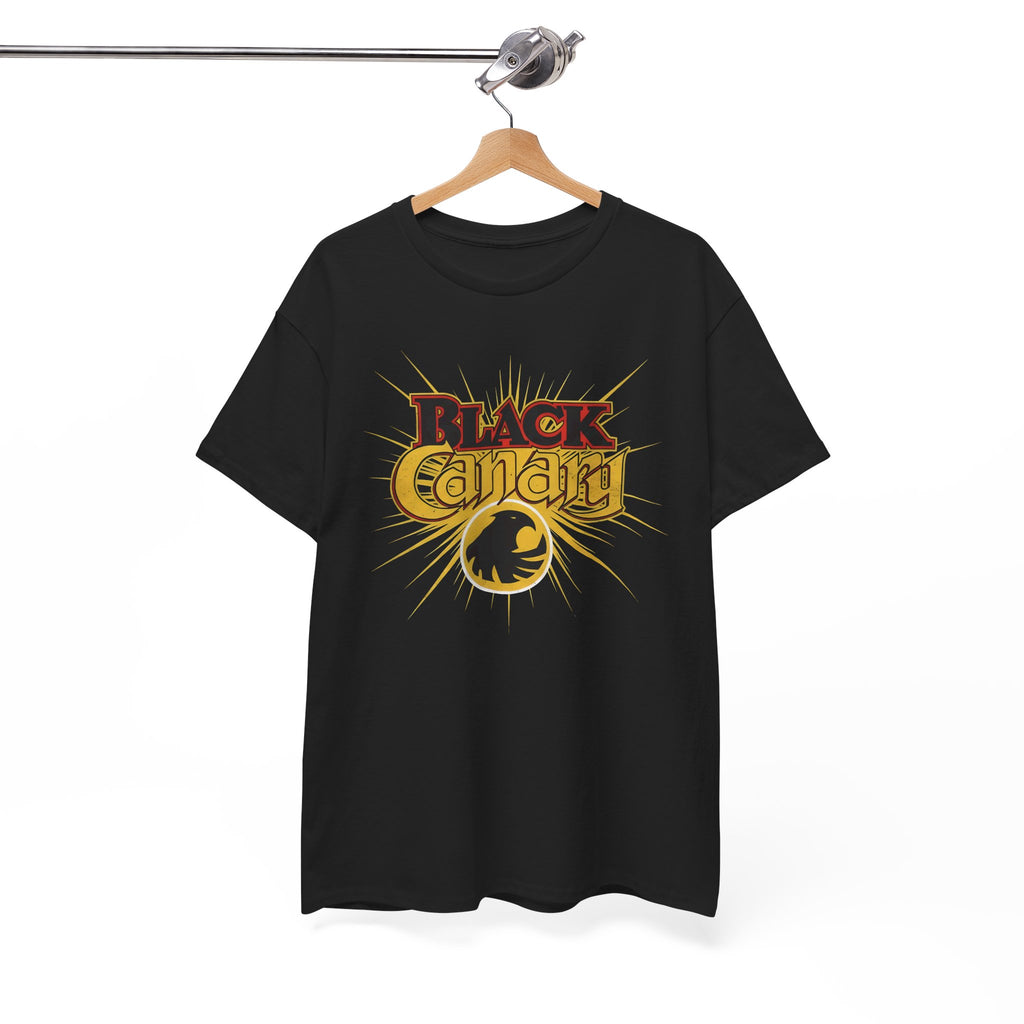Black Canary Logo T-Shirt — Dinah Lance Justice Society of America Tee