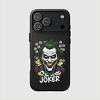 Joker "Bad Joke" DC Villain Hard Case for iPhone 17, 17 Air, 17 Pro Max, 16, 15, 14