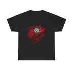 Iron Man Reactor Ripped Chest Graphic Tee — Toni Stark 2026 Tee