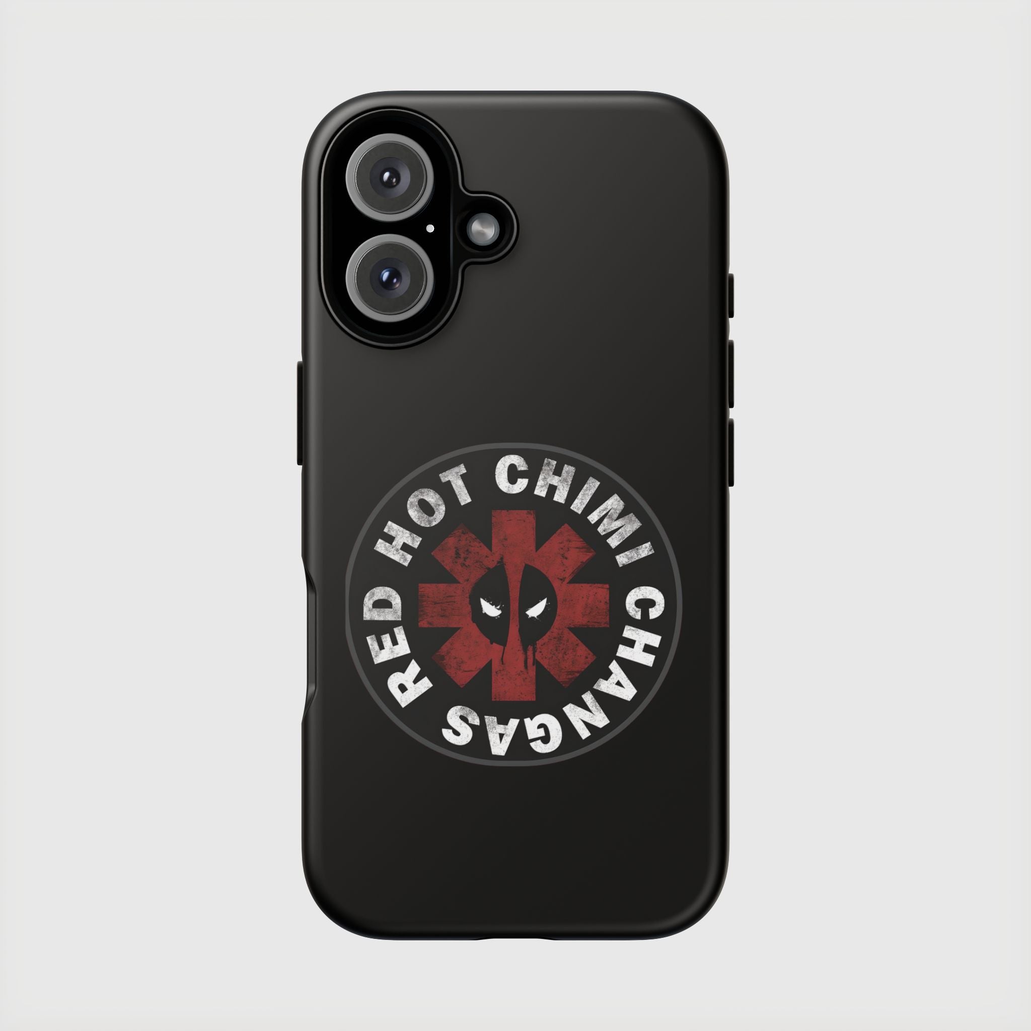 Deadpool: Chimi Chagans Hard Case for iPhone 17, 17 Air, 17 Pro Max, 16, 15, 14