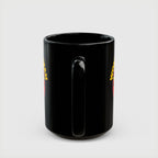 Wonder Woman Vintage Logo Coffee Mug - Retro DC Justice League Ceramic Cup - 11oz & 15oz
