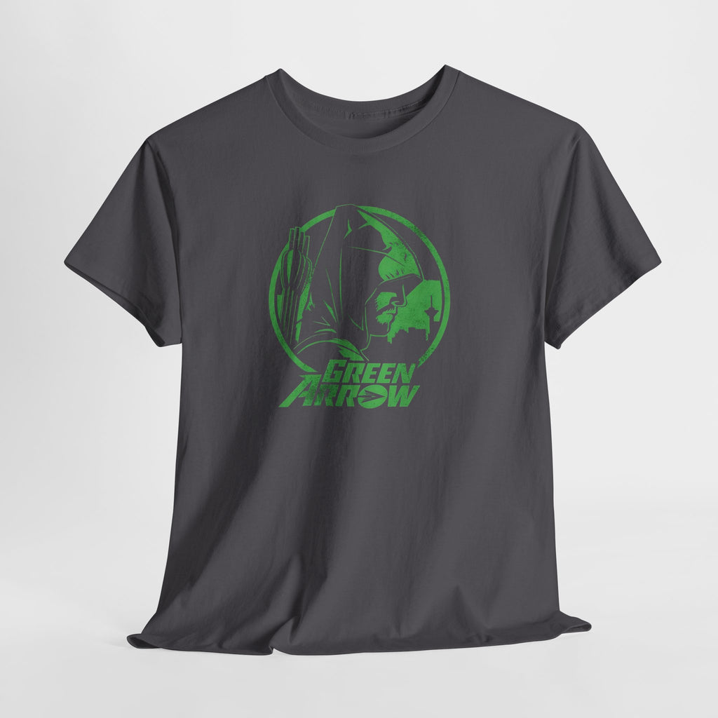 DC Green Arrow Graphic Tee — Oliver Queen - The Arrow Archer Logo T-Shirt