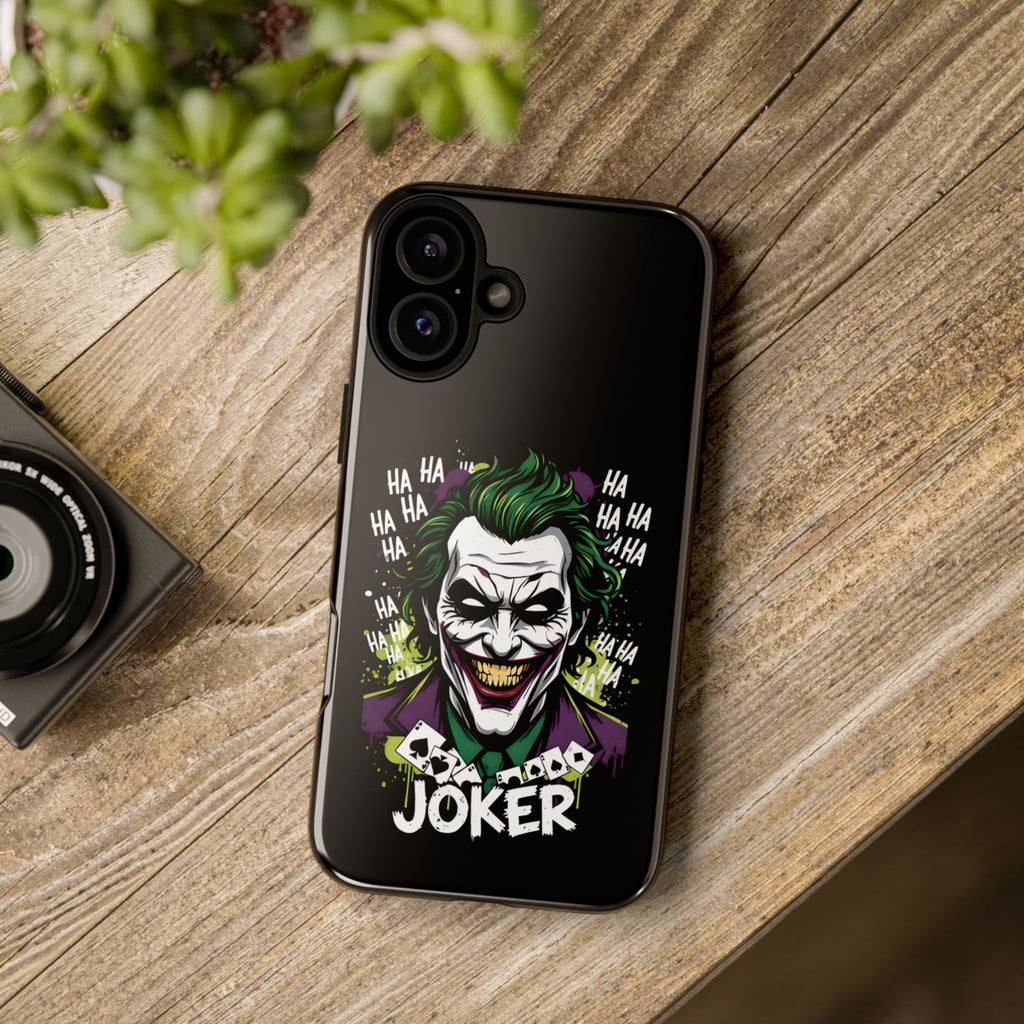 Joker "Bad Joke" DC Villain Hard Case for iPhone 17, 17 Air, 17 Pro Max, 16, 15, 14