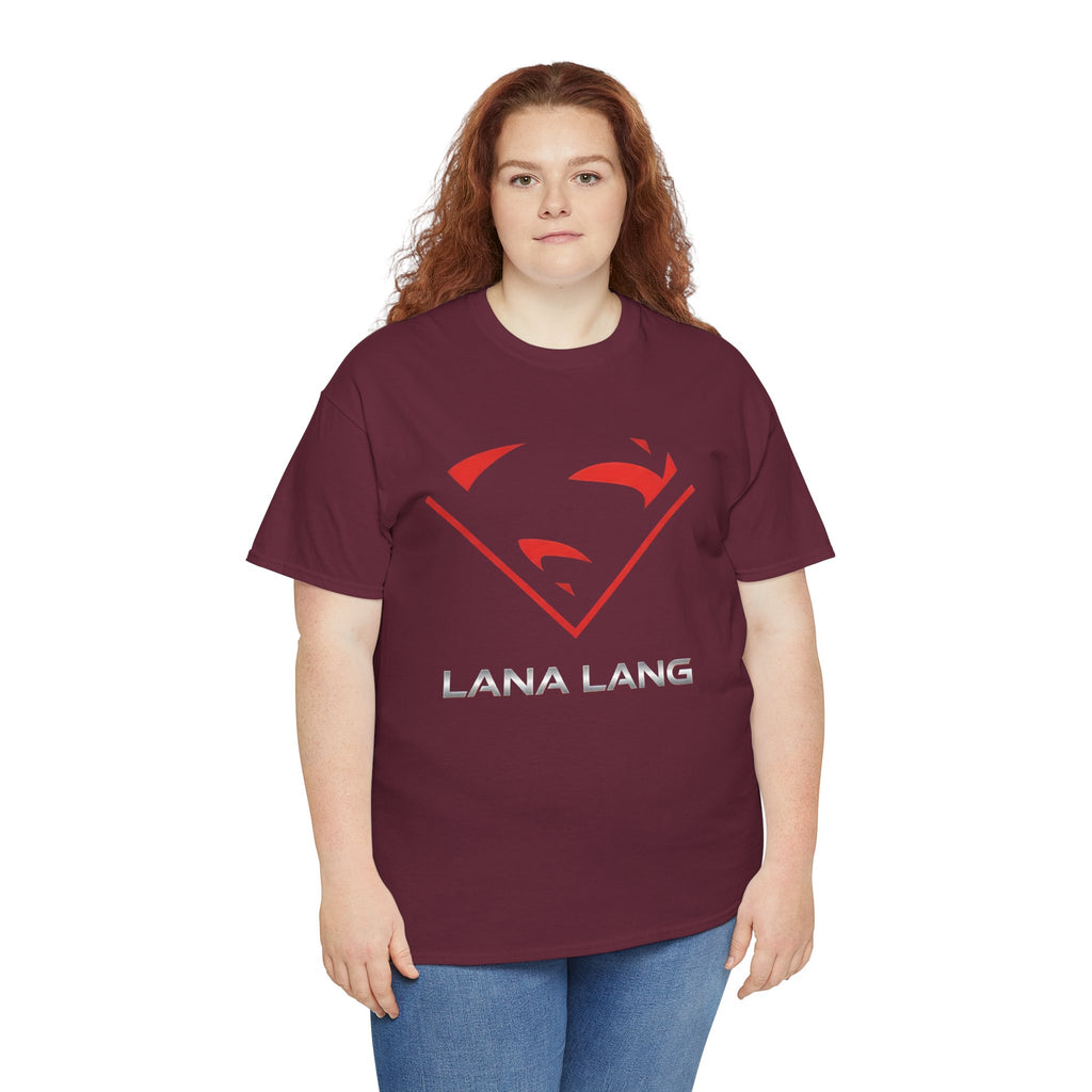 Superwoman Red Shield Graphic T-Shirt — Lana Lang Prime Earth Superwoman Logo Tee