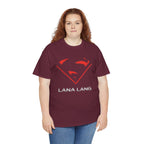 Superwoman Red Shield Graphic T-Shirt — Lana Lang Prime Earth Superwoman Logo Tee
