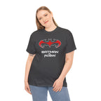 Batman & Robin 1997 Red Bat Emblem T‑Shirt - Batfamily shirt - George Clooney 90s Batman movie shirt