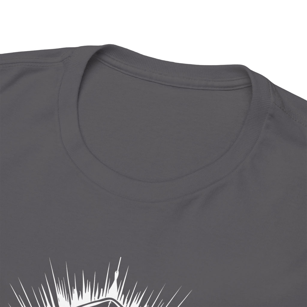 Dark Inside Skull Graphic T-Shirt — Gothic Halloween Alternative Tee
