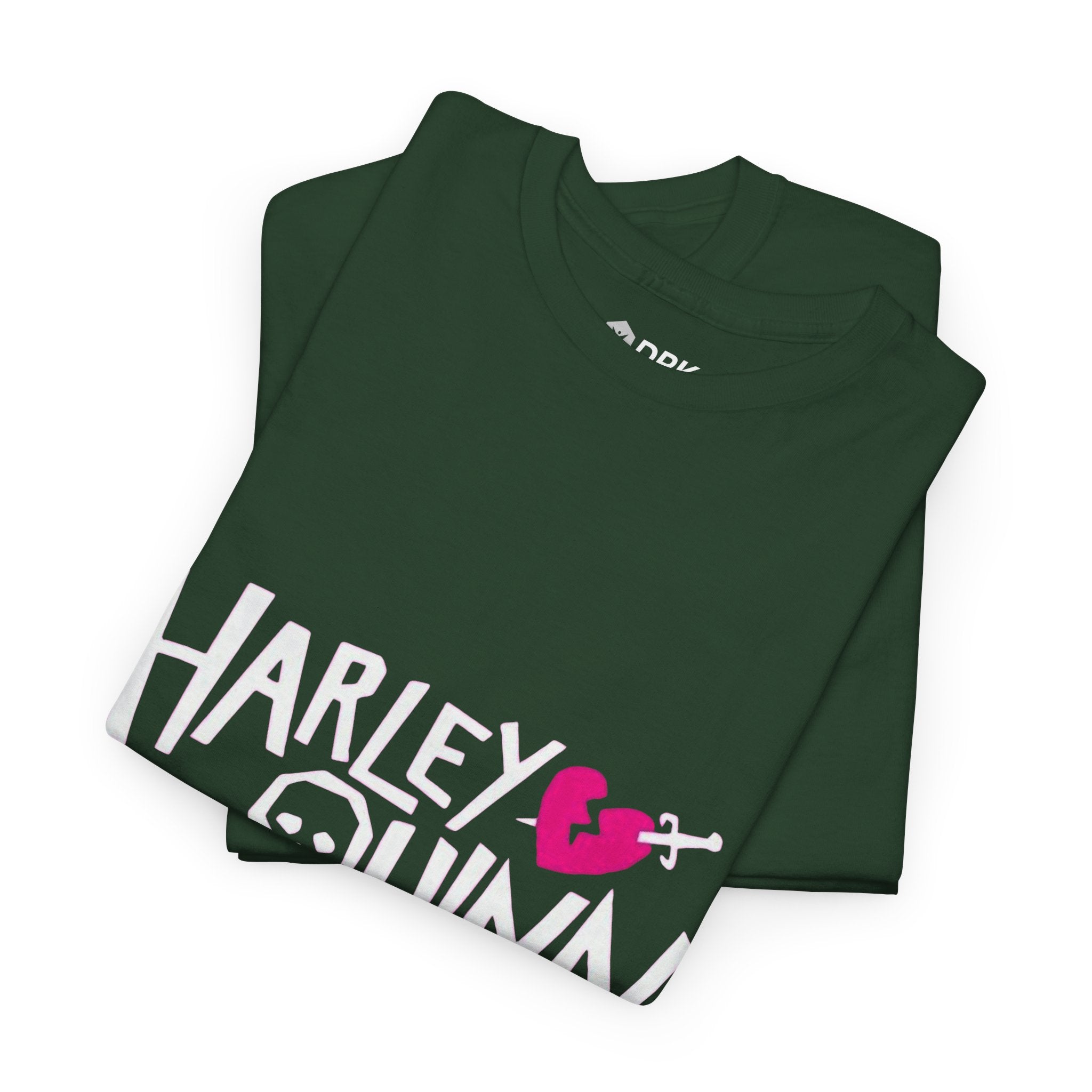 Harley Quinn Skull Heart Shirt – DC Comics Villain Graphic Tee