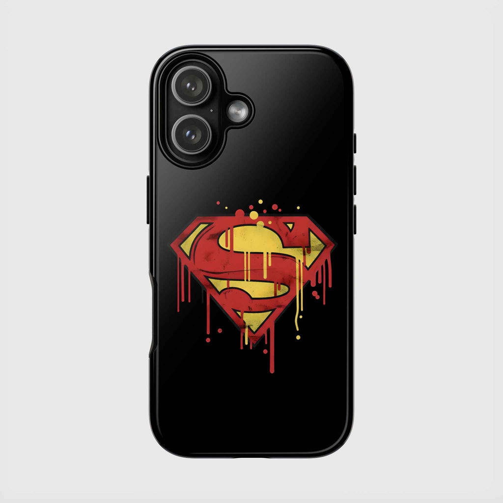 Superman Graphiti Hard iPhone Case