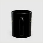 DC Superman Cyborg Logo Coffee Mug — Neon Tech Superman Shield Coffee Cup (11oz/15oz)