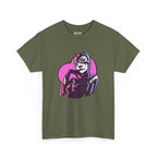 Catwoman Neon Heart Retro Comic T-Shirt — Catwoman Anti-Hero Tee