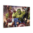 Superhero Canvas Art - Avengers Wall Decor