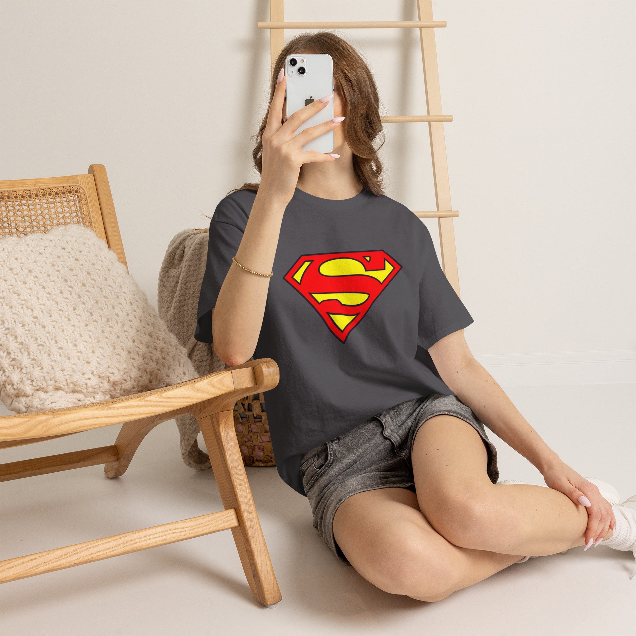 Classic Superman Shield Logo Unisex T-Shirt — Man of Steel "S" Emblem Tee