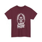 Dark Inside Skull Graphic T-Shirt — Gothic Halloween Alternative Tee