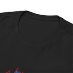 Batman  DC Comics inspired Logo T‑Shirt — Retro Yellow & Red Batman Emblem Tee