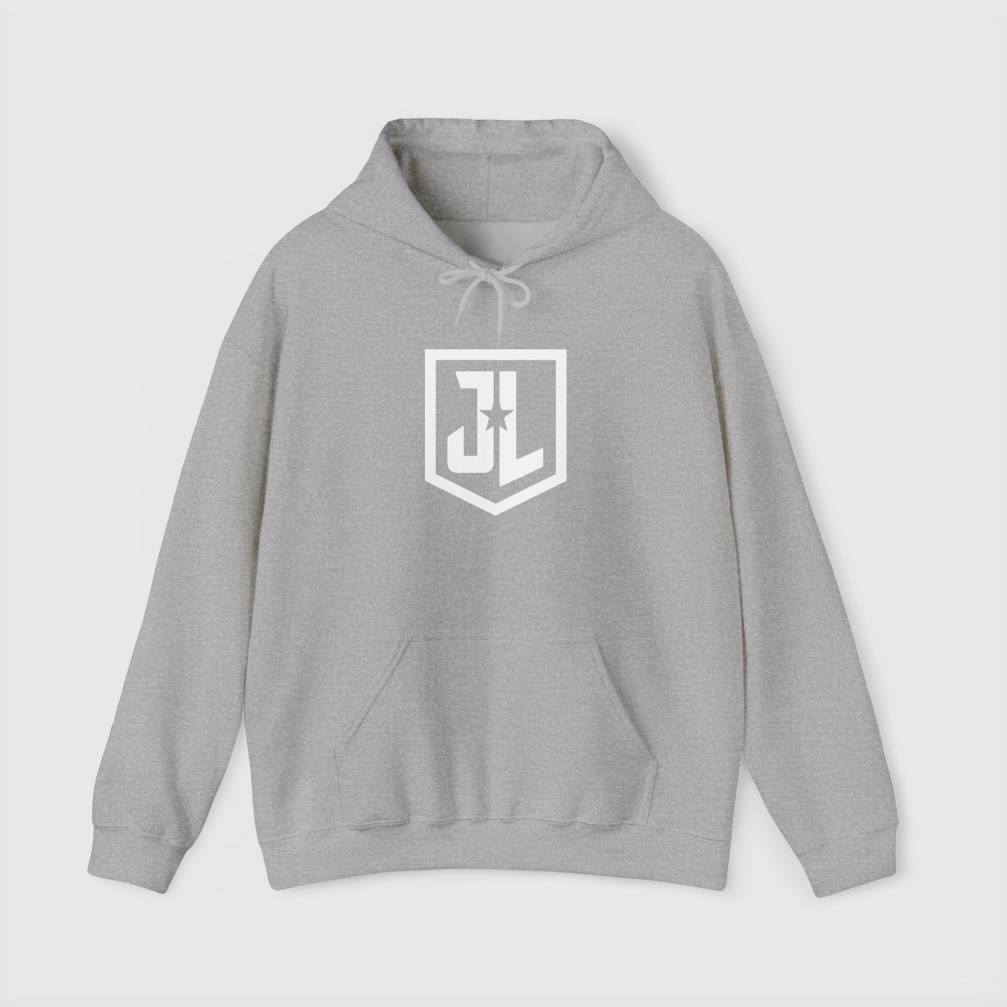 Justice League Shield Logo Hoodie — Minimalist DC Justice League 2017 Sweatshirt