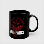 Batman Vengeance Blood Splatter Black Ceramic Mug