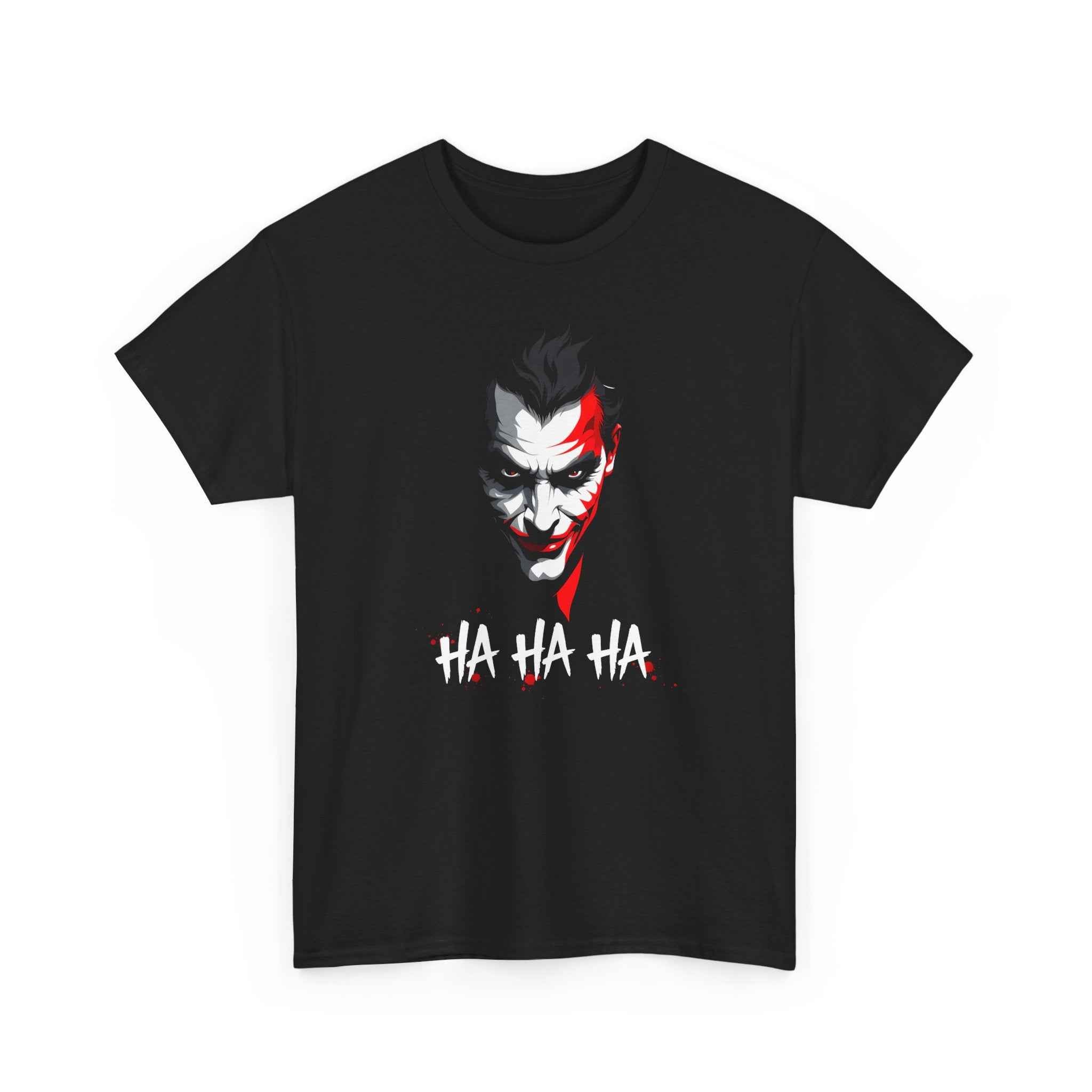 Joker Gritty Cinematic Portrait HA HA HA Unisex T-Shirt