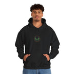 Doctor Doom Avengers Hoodie — Villain Portrait & Back Text Graphic