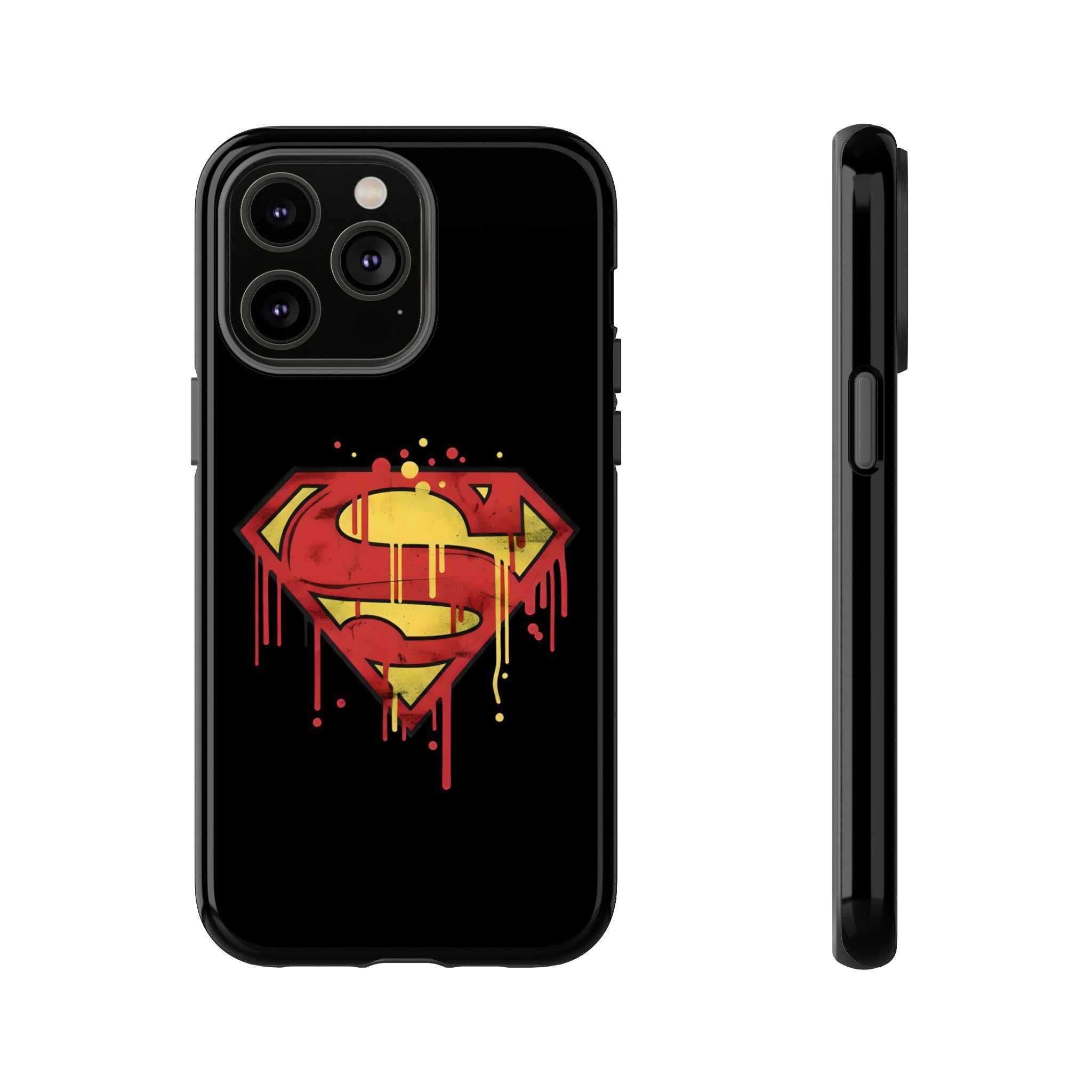 Superman Graphiti Hard iPhone Case
