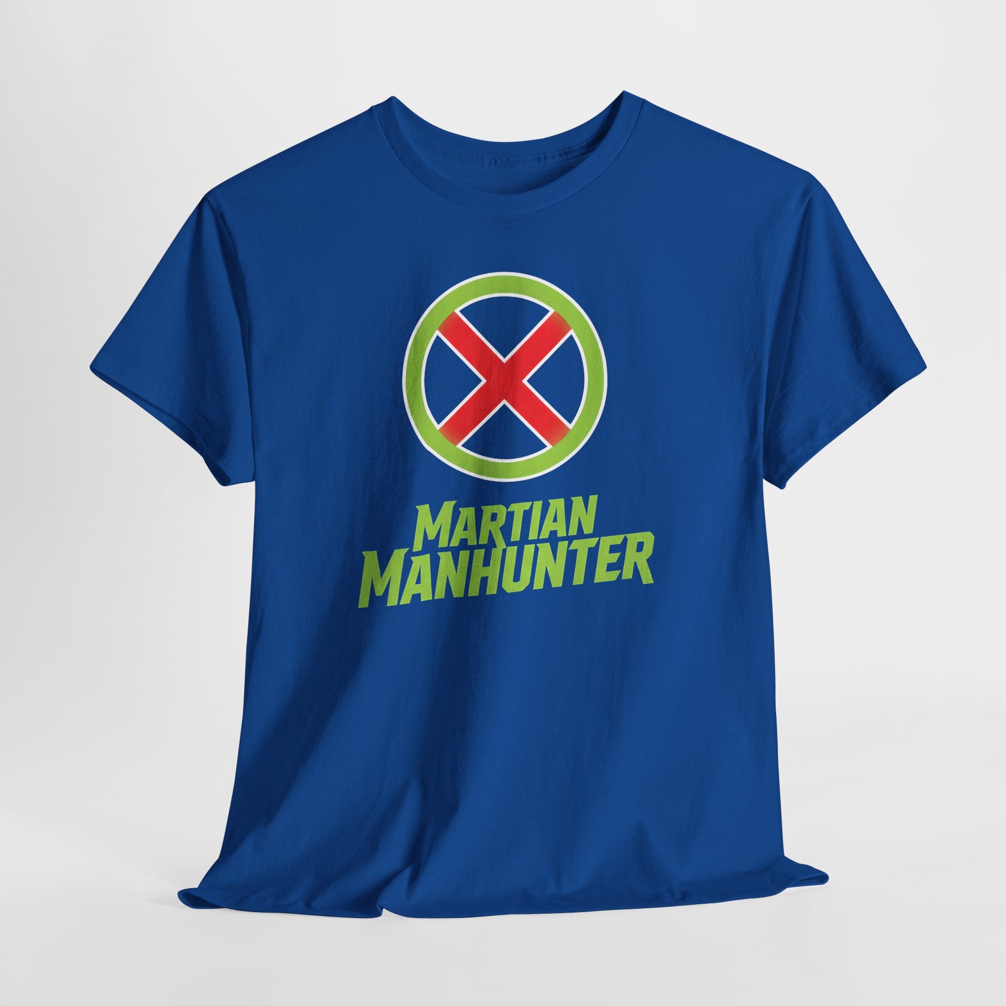 Justice League Martian Manhunter T-Shirt — J'onn J'onzz DC Superhero Cotton Tee