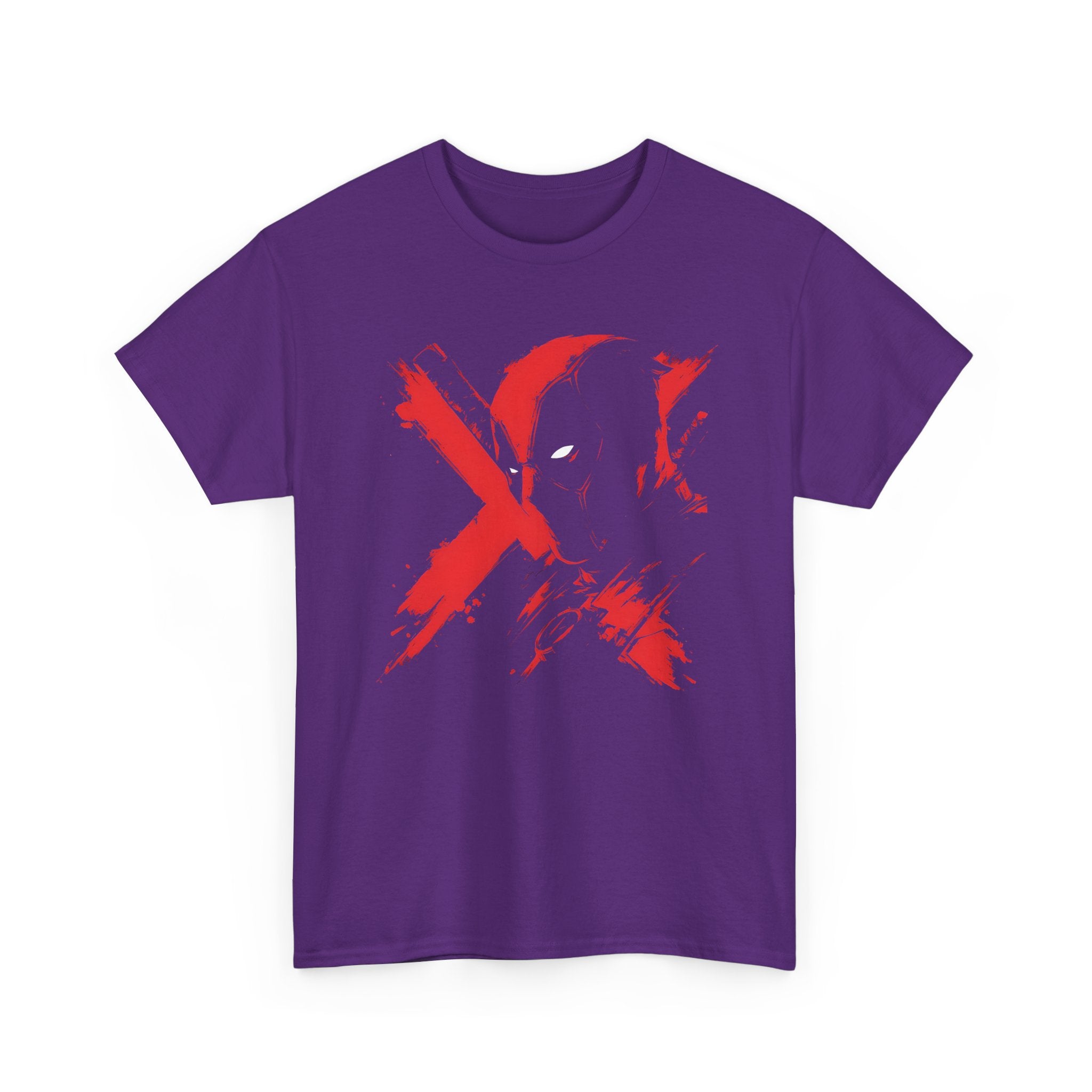 Deadpool Marvel Rivals Graphic Tee — Red X Masked Wade Wilson T-shirt