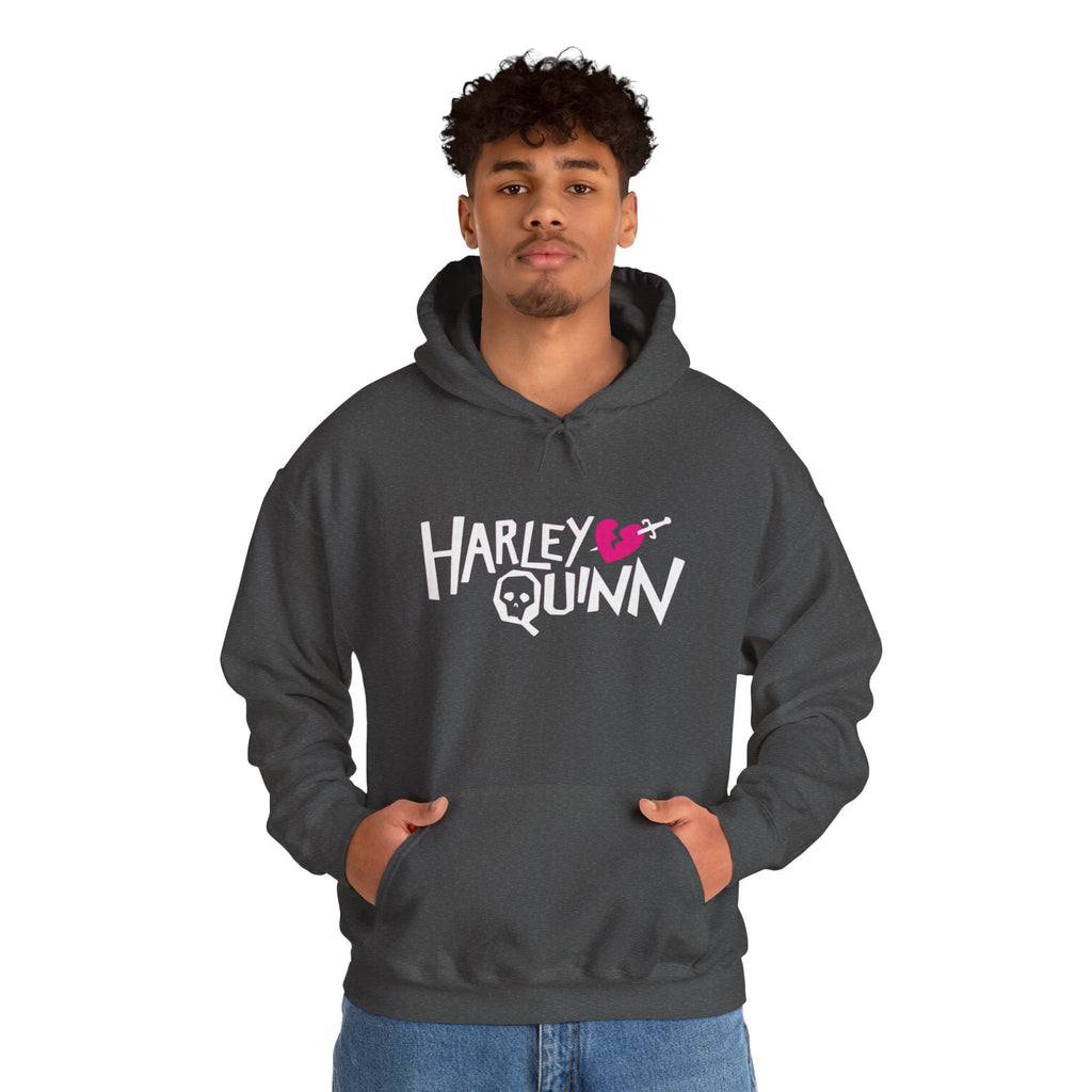 Harley Quinn Mad Love Graphic T‑Shirt – Skull Heart Edition