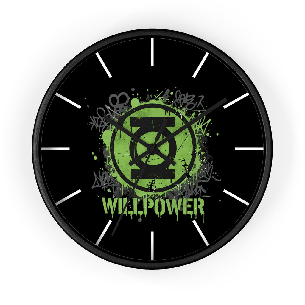 Green Lantern Logo Wall Clock — Hal Jordan Green Lantern Decor