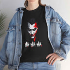 Joker Gritty Cinematic Portrait HA HA HA Unisex T-Shirt
