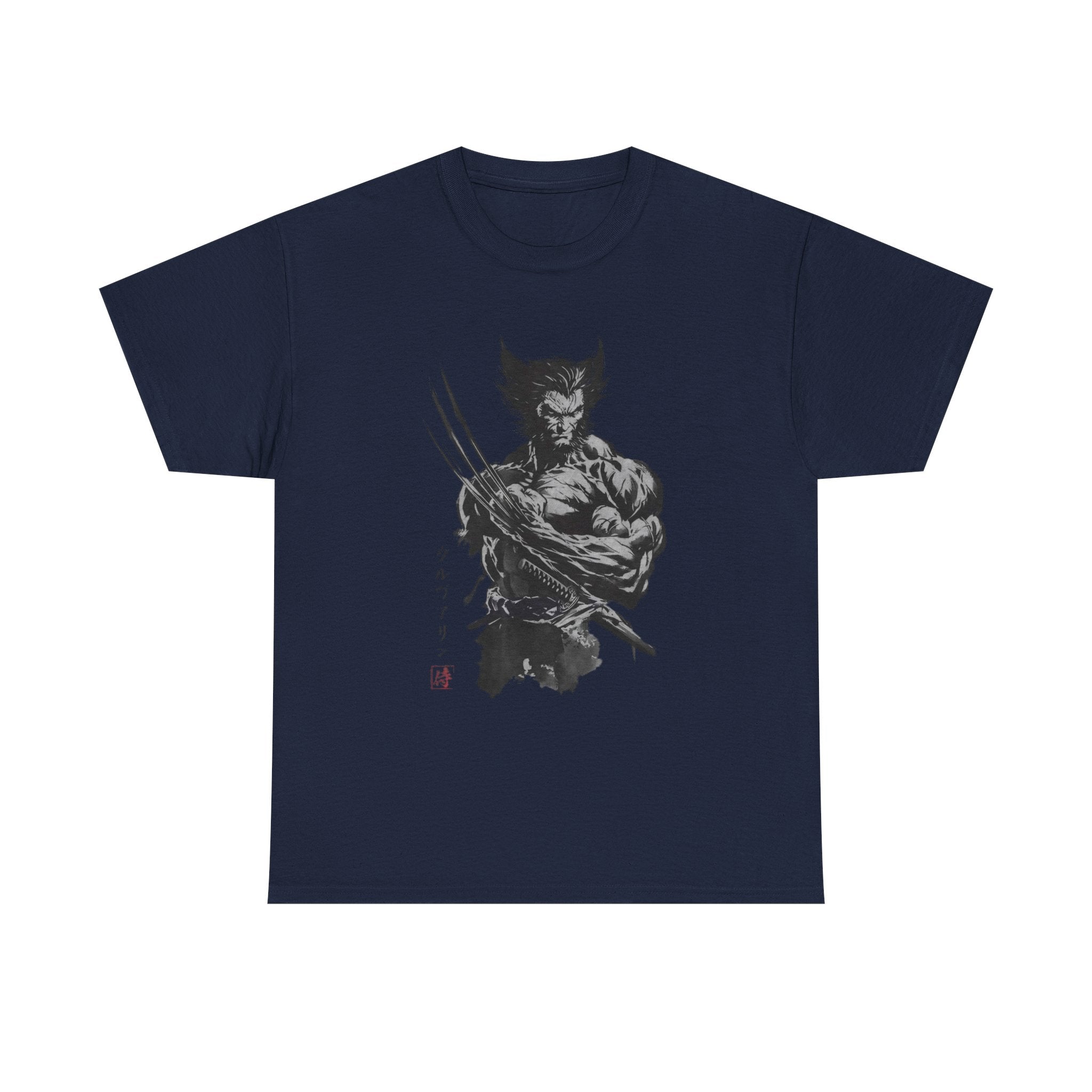Wolverine Samurai T-Shirt – Marvel Inspired Japanese Style Unisex Tee