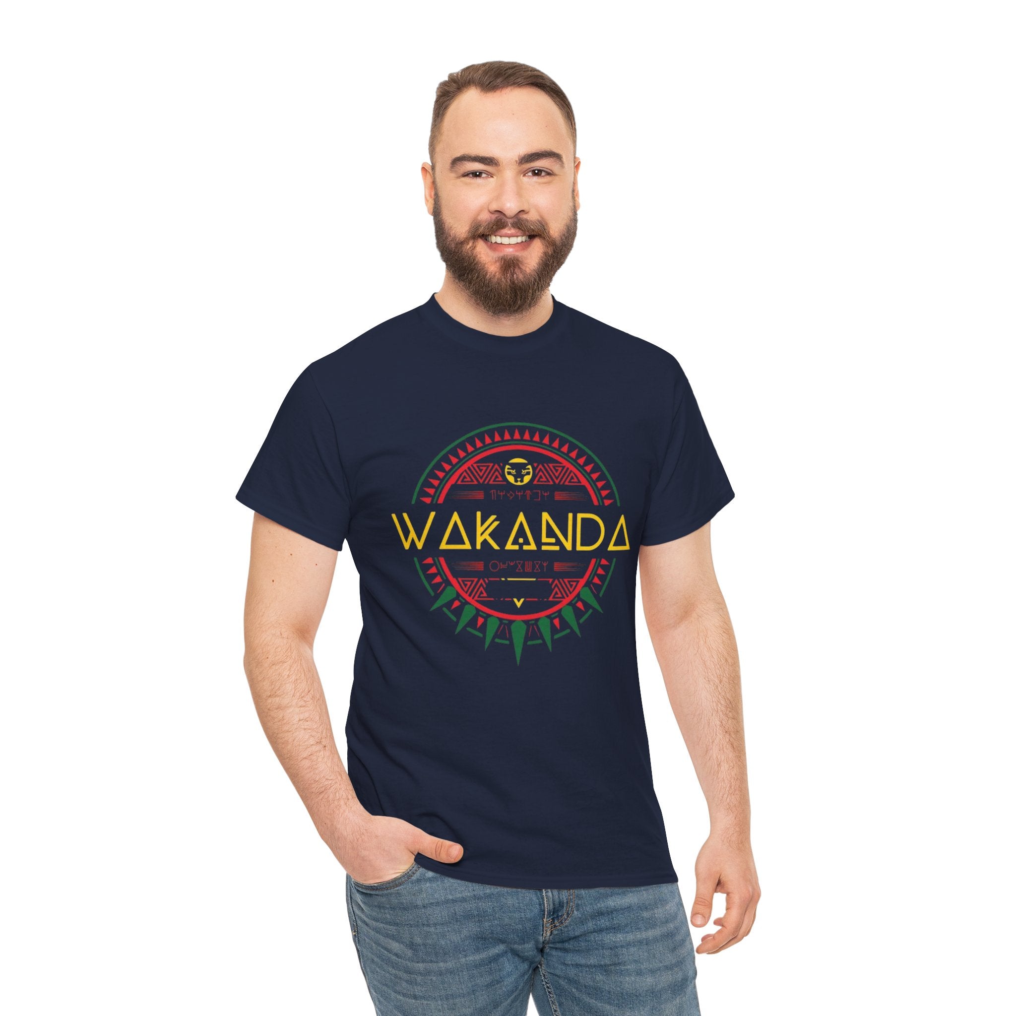 Avengers : Wakanda Forever Tribal Art Unisex T-Shirt