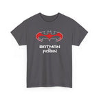 Batman & Robin 1997 Red Bat Emblem T‑Shirt - Batfamily shirt - George Clooney 90s Batman movie shirt