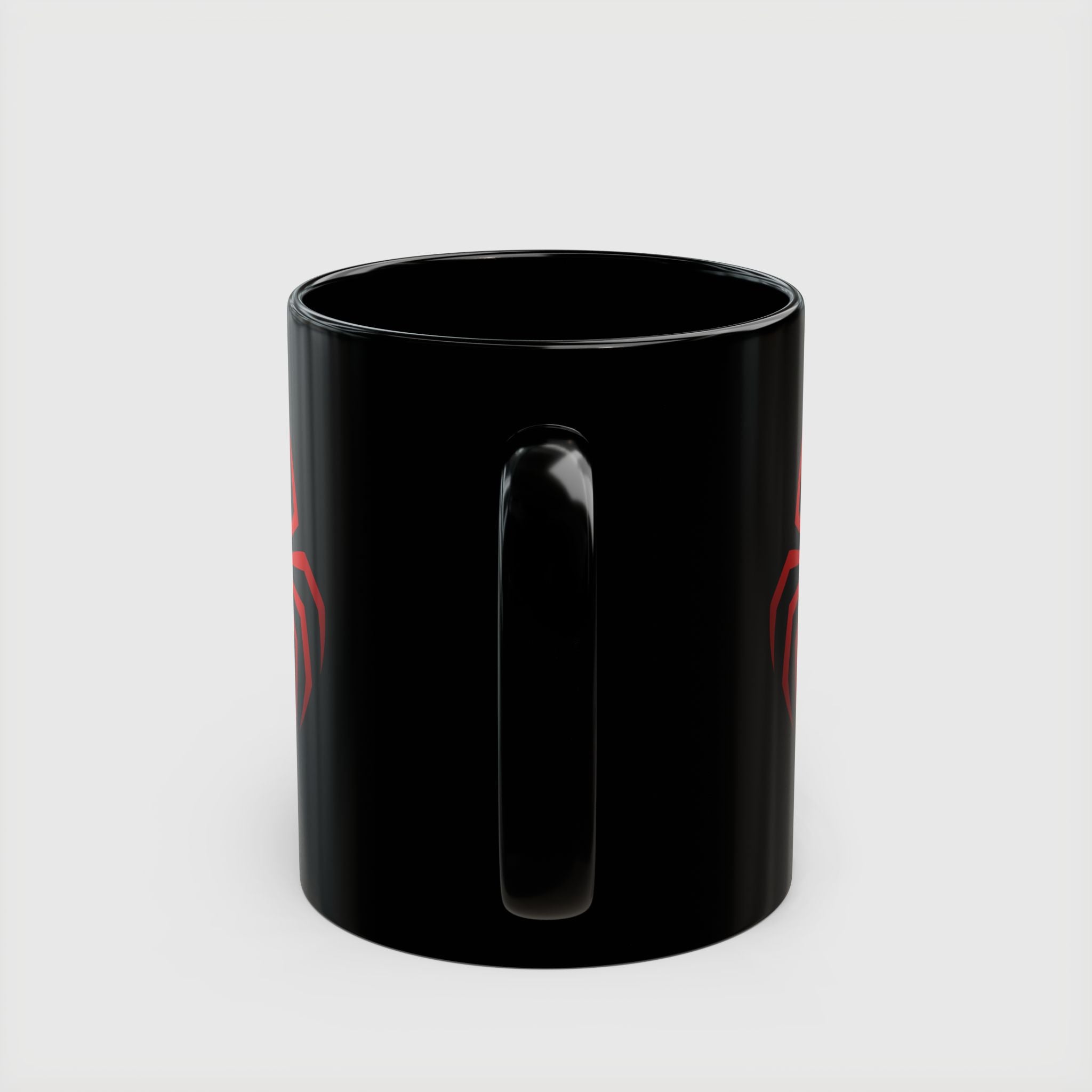 Red Spiderman Stealth Logo Coffee Mug - Drkheroz