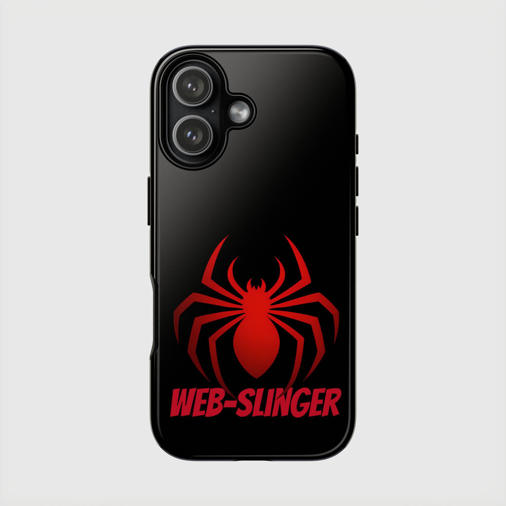 Red Spiderman Hard iPhone Case - Drkheroz