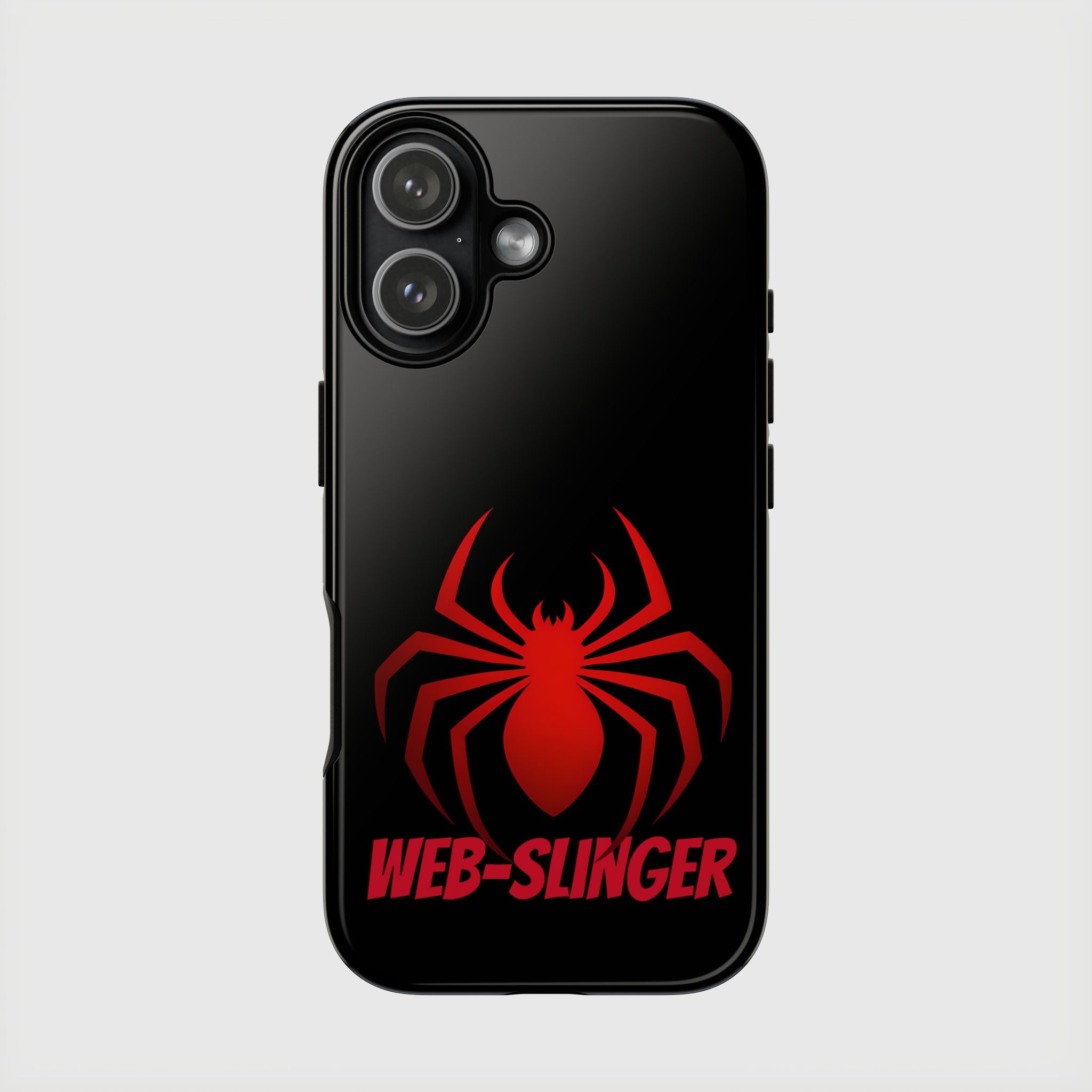 Red Spiderman Hard iPhone Case - Drkheroz