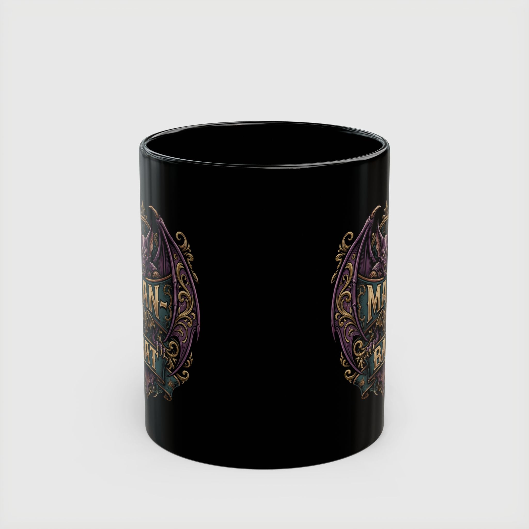 Langstrom’s Formula: 11oz/15oz Man-Bat Gothic Moring Coffee Mug