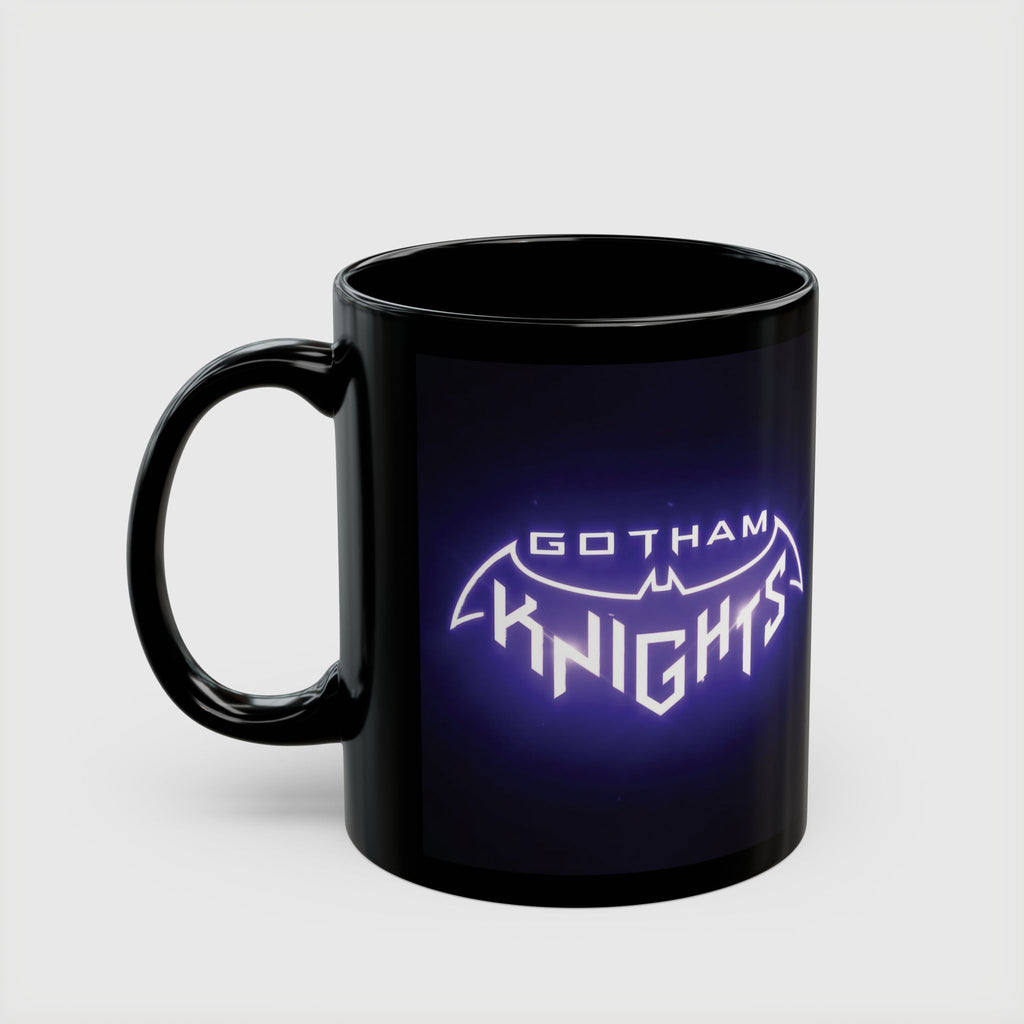 Gotham Knights & Heroes Black Morning Coffee Mug (11oz/15oz)