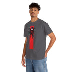 Marvel Miles Morales Spider-Man T-Shirt – Red Vertical Stripe Design | Premium Superhero Tee for Fans