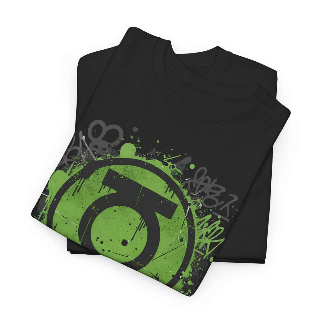 Green Lantern Willpower Graffiti Splatter Unisex T-shirt