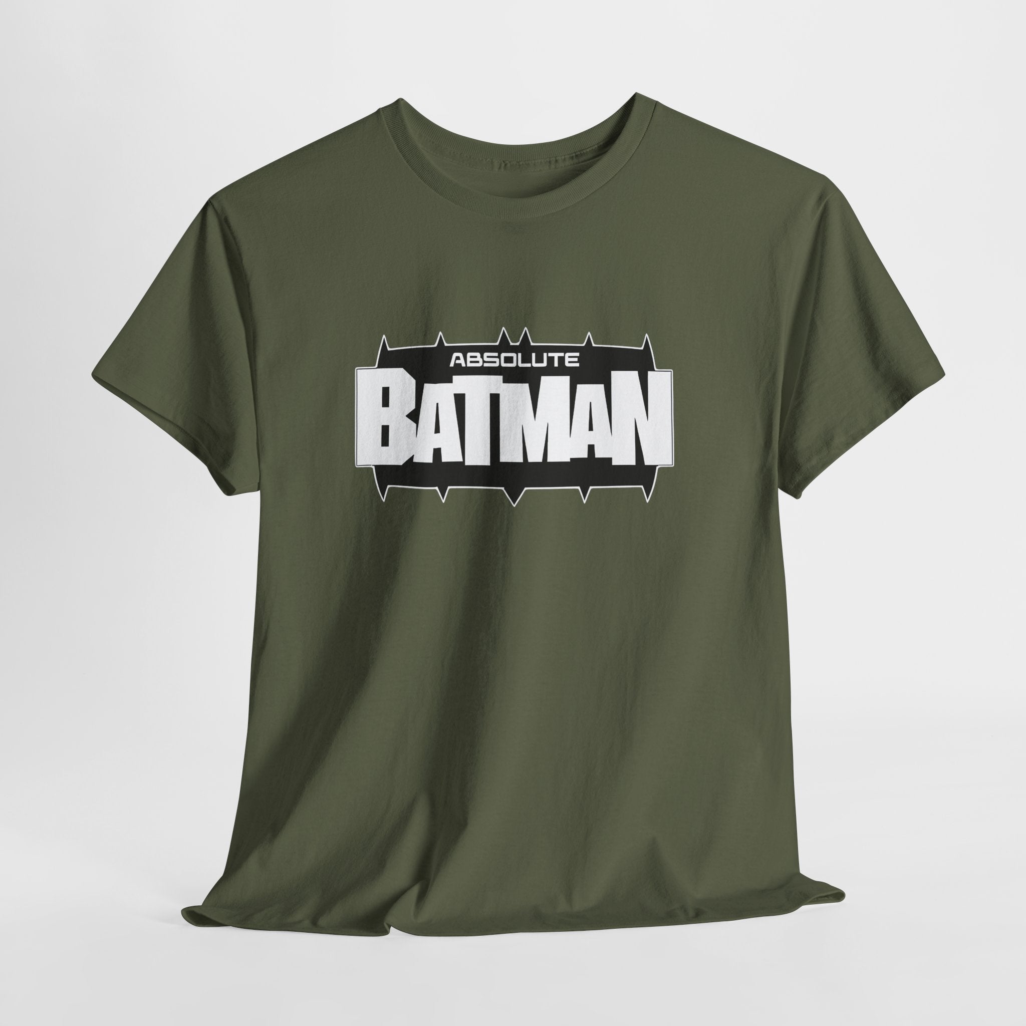 Absolute Batman Logo Unisex T-Shirt – DC Absolute Universe Gotham Knight Heavy Bat Graphic Tee